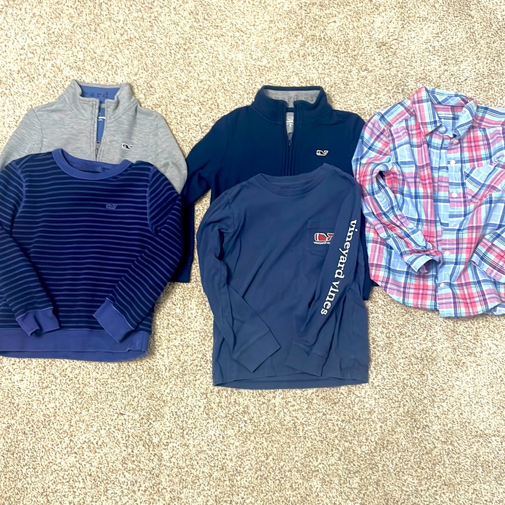 Vineyard Vines Lot Boys size 5